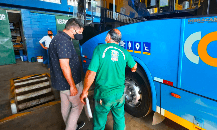 Transporte P blico De Bragan a Paulista Passa Por Fiscaliza o R dio 